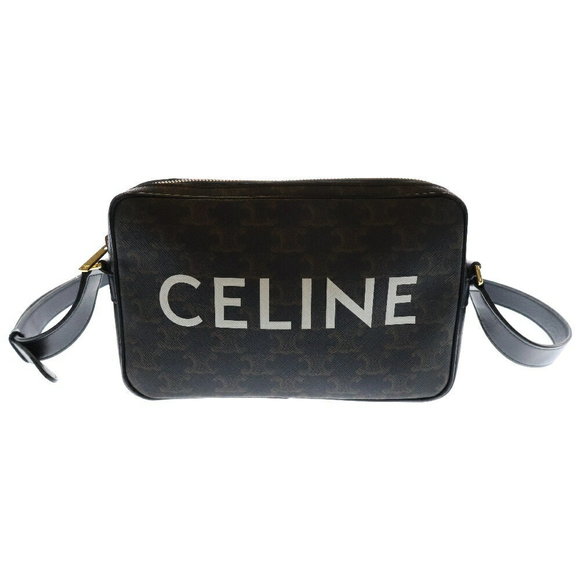 Celine Triomphe Shoulder Bag Brown - Picture 1 of 6